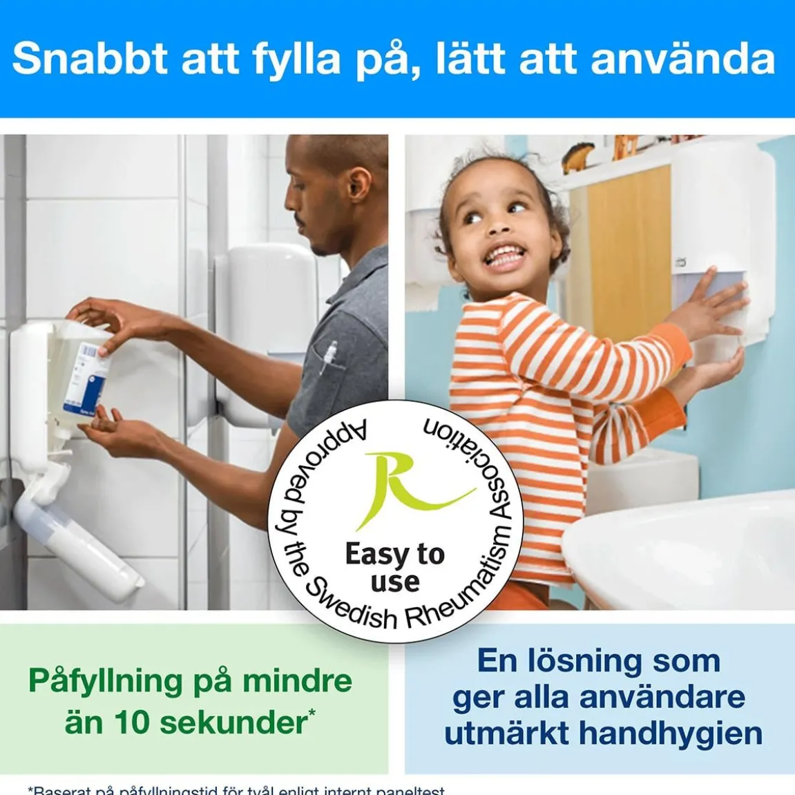 Skumtvål Tork S4 Sensitive Oparfymerad 1L