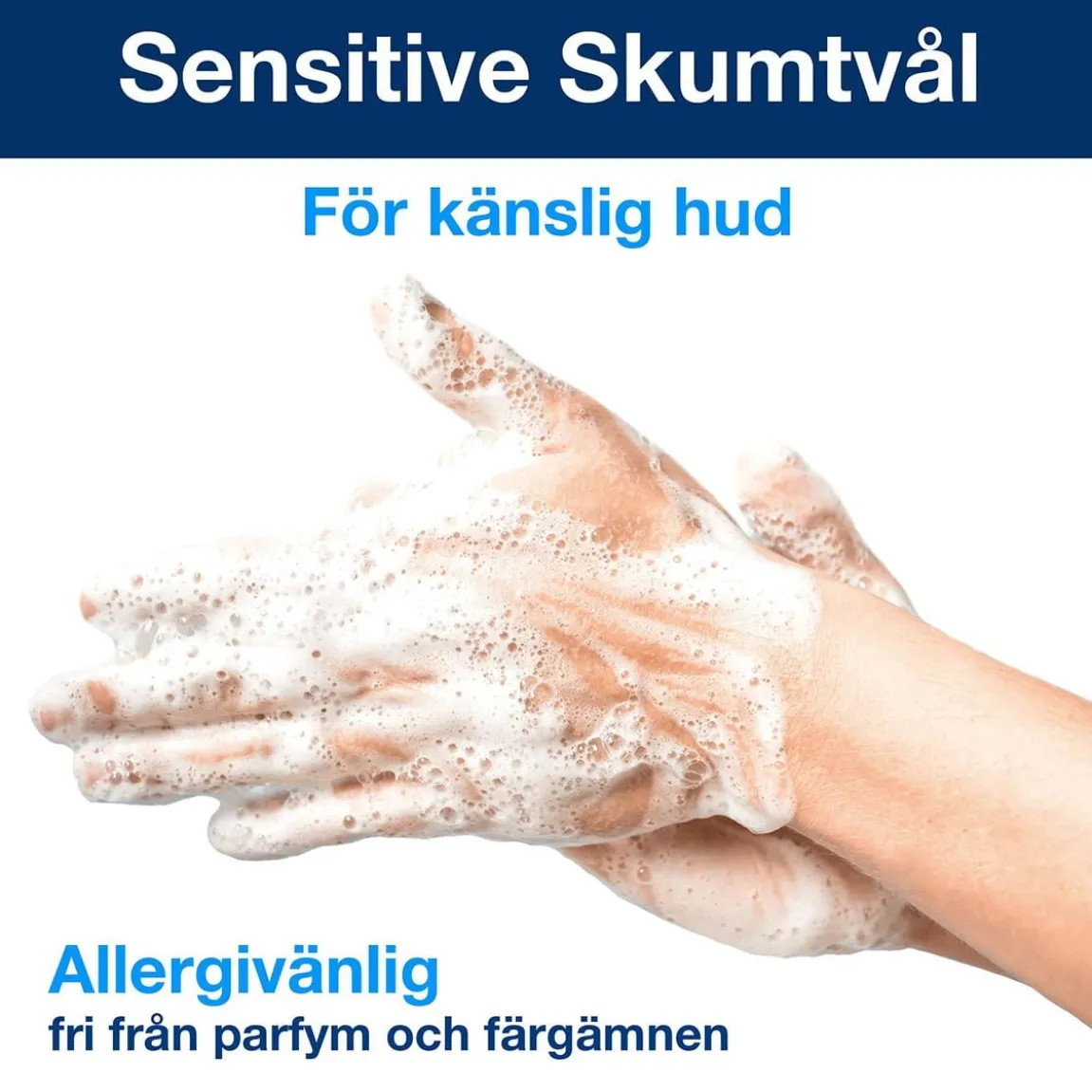 Skumtvål Tork S4 Sensitive Oparfymerad 1L