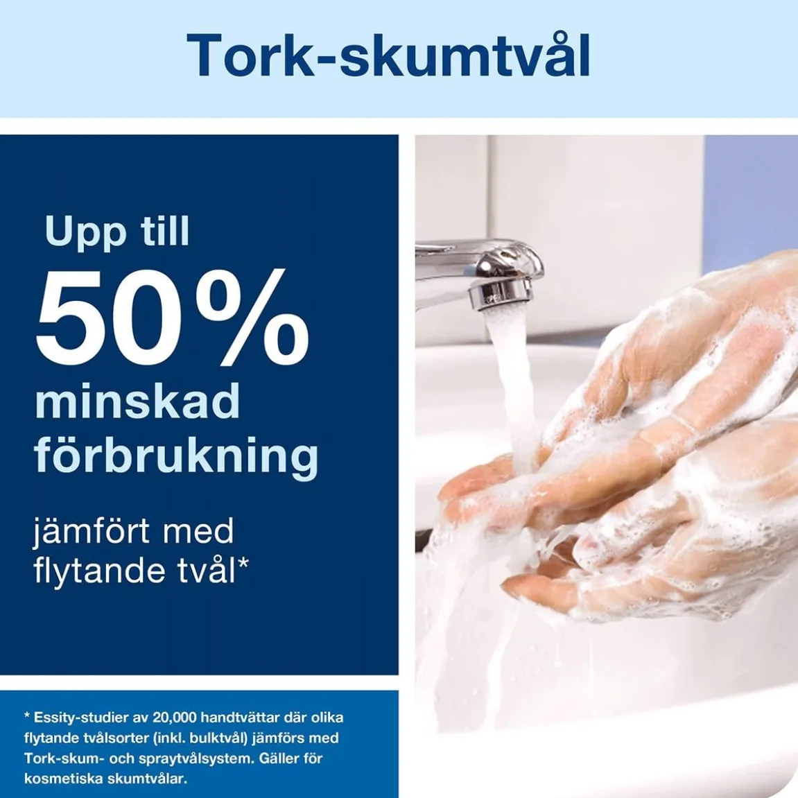 Skumtvål Tork S4 Sensitive Oparfymerad 1L