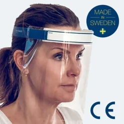 Skyddsvisir komplett
