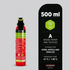 Släckspray Housegard AVD Lith-EX 500ml