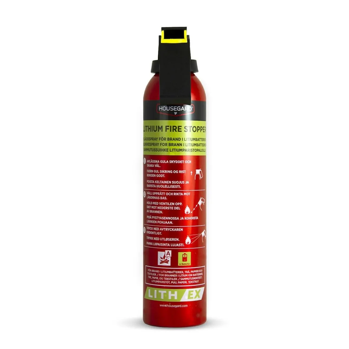 Släckspray Housegard AVD Lith-EX 500ml