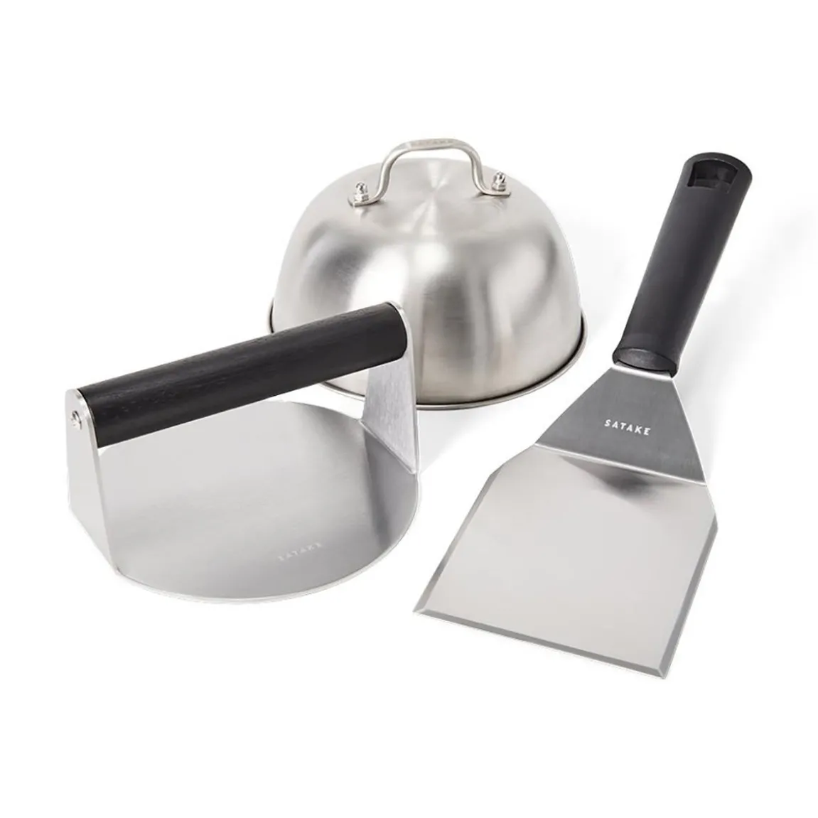 Smashburgerset Satake Stekspade, Press & Cloche