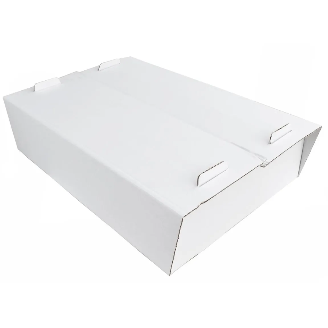 Smörgåstårtkartong Well vit 630x470x120 mm