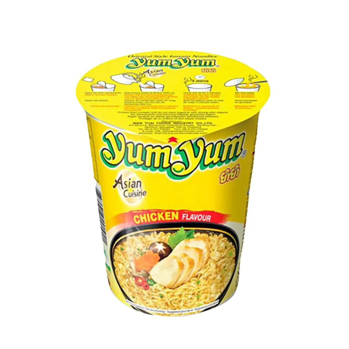 Snabbnudlar Yum Yum Kyckling 70g