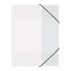 Snoddmapp PP 3-Klaff Transparent A4