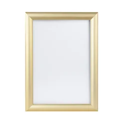 Snäppram Aluminiumprofil Ram 25mm Brons Eloxerad Guld A4