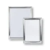 Snäppram Aluminiumprofil Ram 25mm Polerad Silver A4