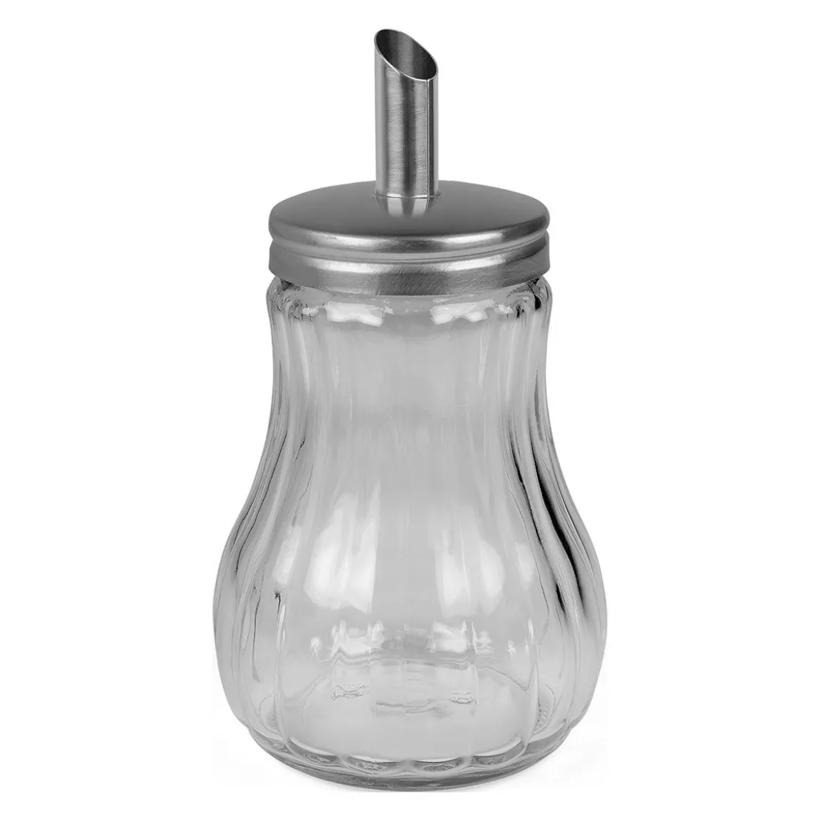 Sockerportionerare Exxent Rostfri/Glas 24cl