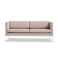 Soffa Lotus Bergamo 3-sits låg rygg Grå