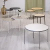 Soffbord inoff Joe Vit/Vit Ø50, H47