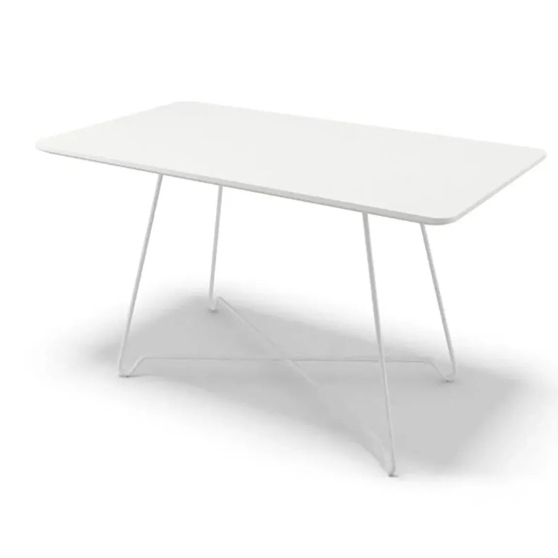 Soffbord inoff Nina Rektangulär Vit/Vit 110x60, H51