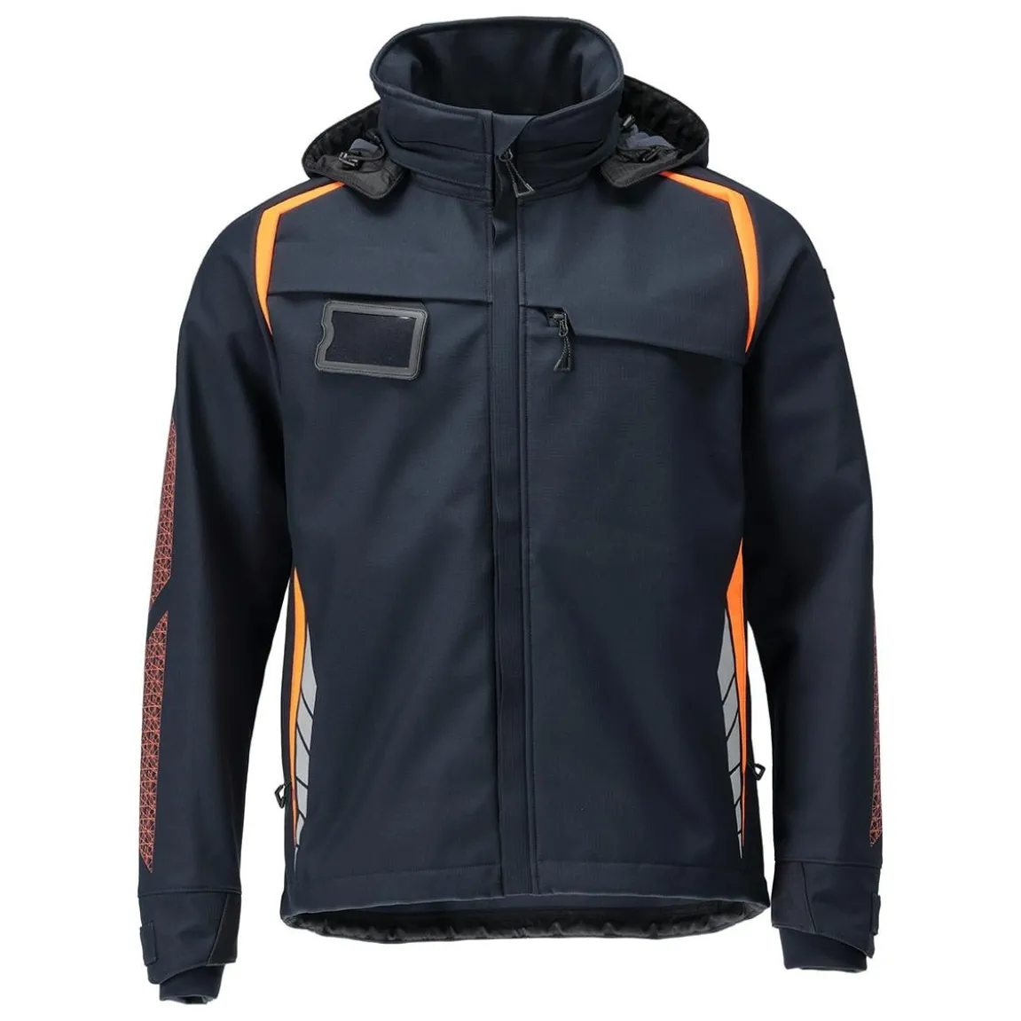 Softshelljacka Mascot 23002-246 Mörk Marin/Varselorange S