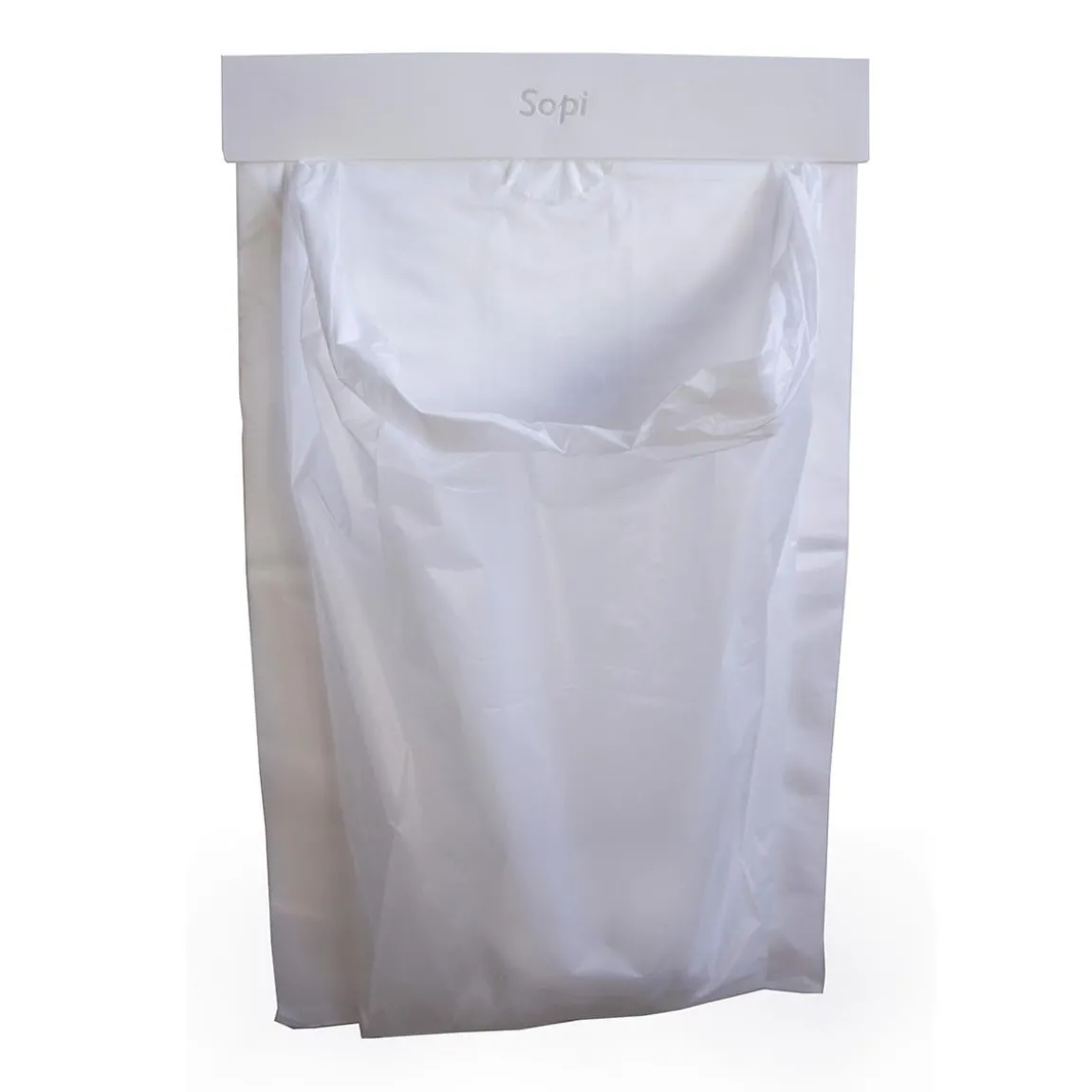 Soppåse Sopi HD Plastryttare 2L 20my Vit 215x350mm