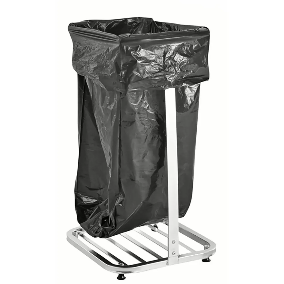 Sopsäcksställ T-modell Belastning 75kg Zink 125L