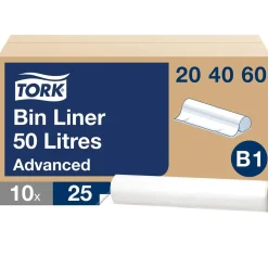 Sopsäck Tork B1 50L Transparent