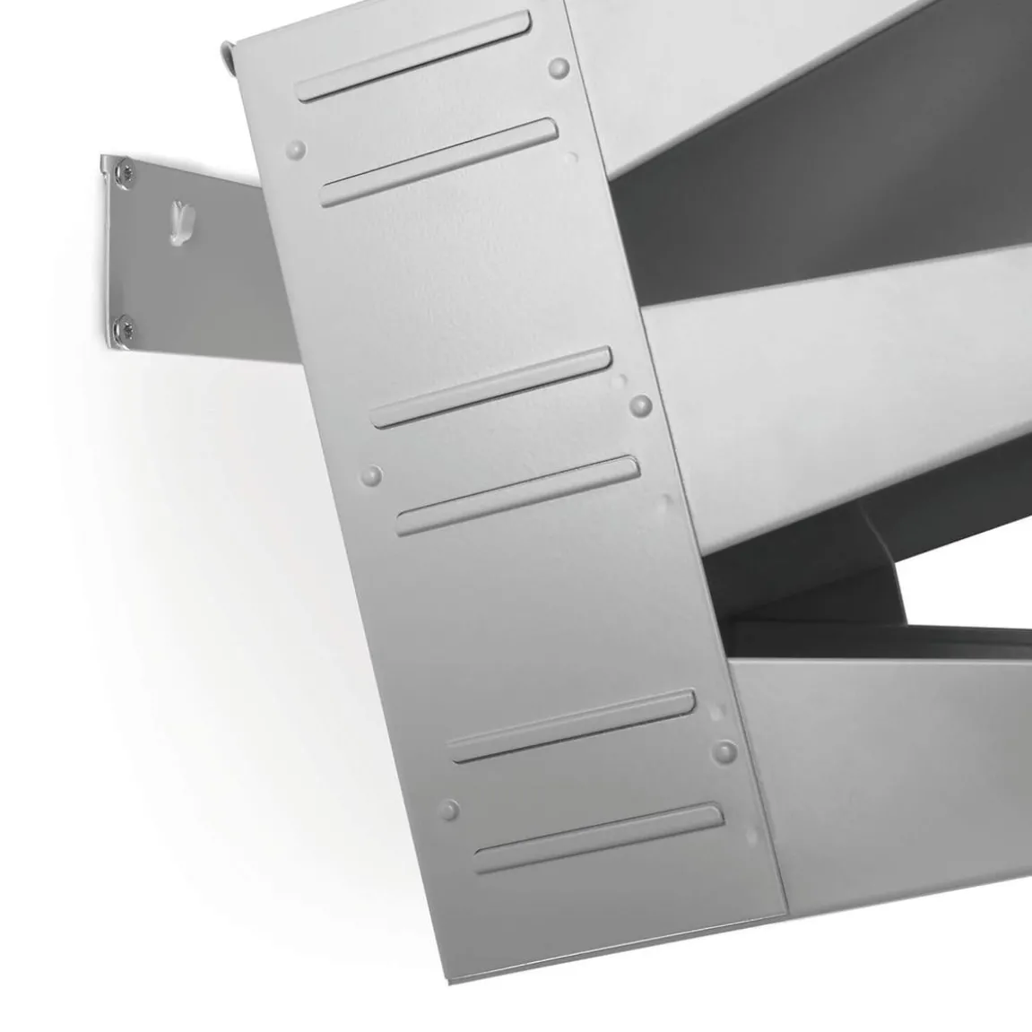 Sorteringsfack Durable 3-fack metall svart A4