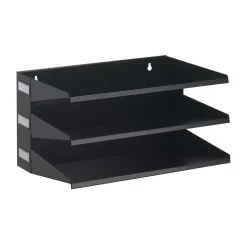 Sorteringsfack Durable 3-fack metall svart A4
