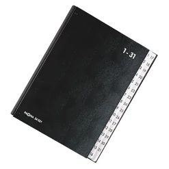 Sorteringsportfölj Pagna Kartong 1-31 Svart 270x345mm