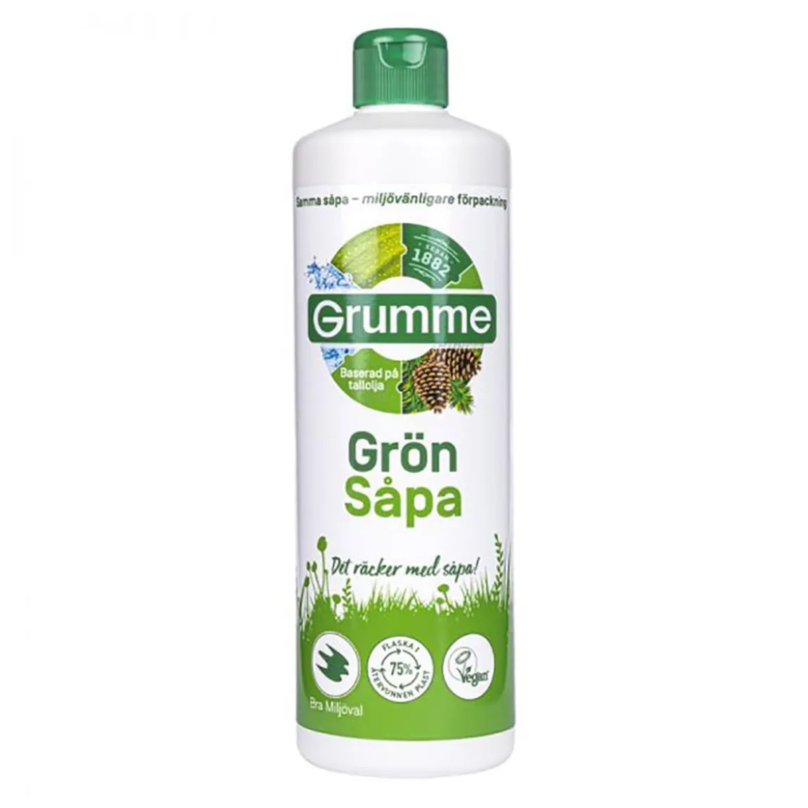 Såpa Grumme Grön 750ml