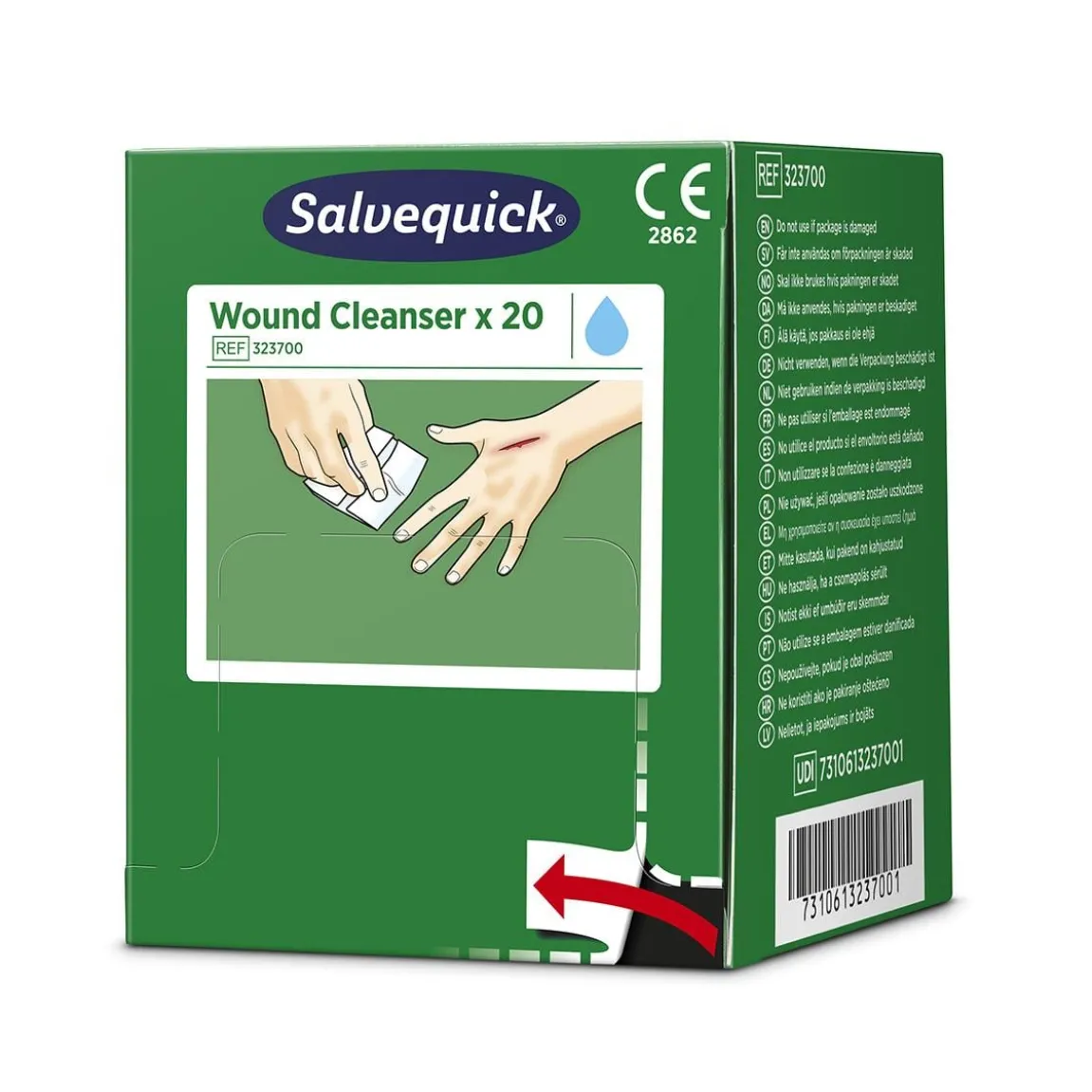 Sårtvätt Salvequick Savett Refill 323700