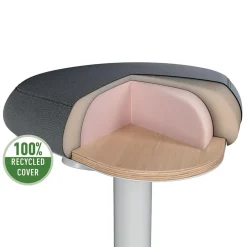 Standing Stool Leitz Ergo Active Ljusgrå