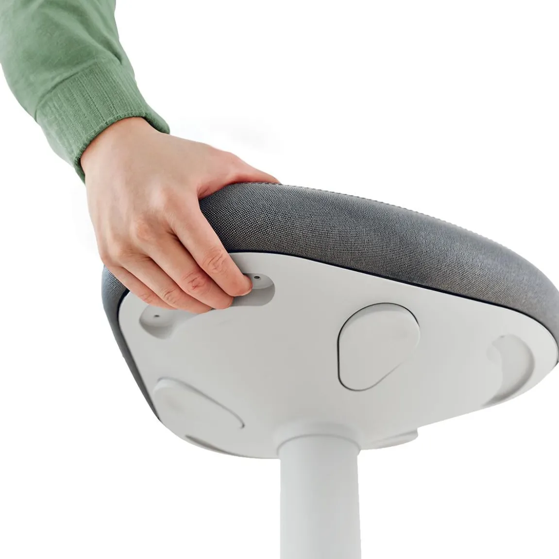 Standing Stool Leitz Ergo Active Ljusgrå