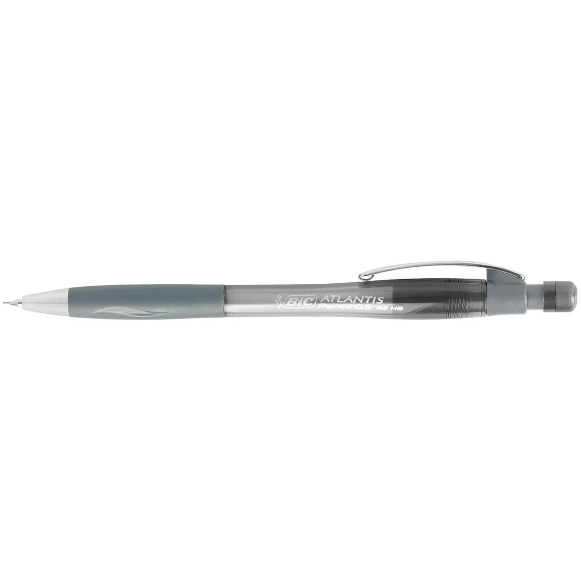 Stiftpenna Bic Velocity ljusgrå 0,5