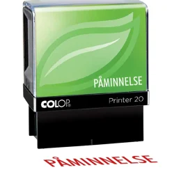 Stämpel Colop Green Line 20/L påminnelse