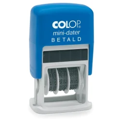 Stämpel Colop S160 betald Datum
