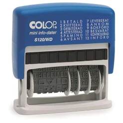 Stämpel Colop S120/WD datum+text