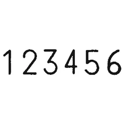 Stämpel Reiner B6K Paginering 5,5mm