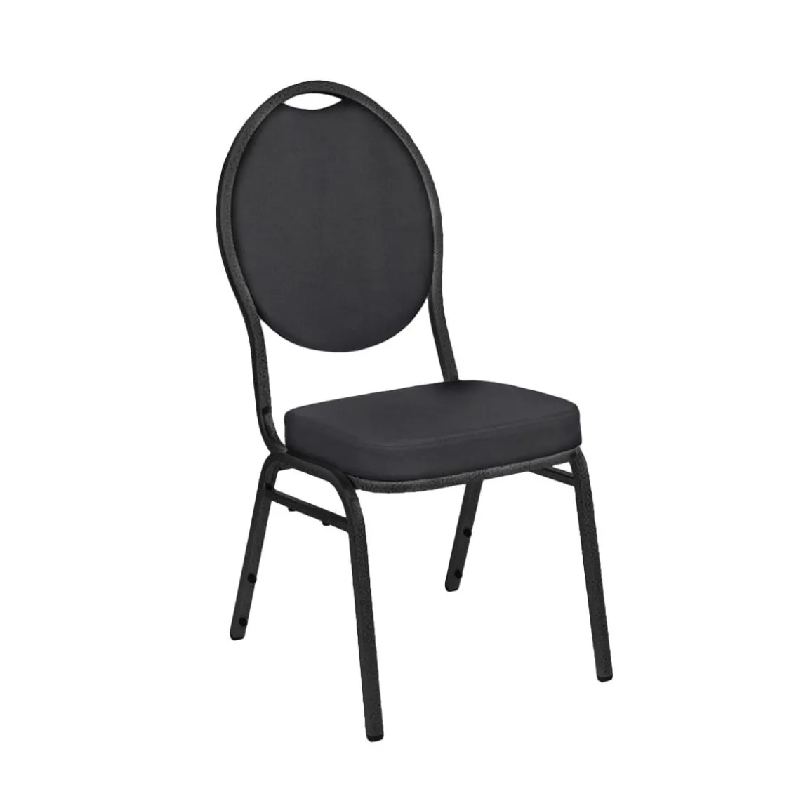 Stol Class basic Stapelbar Hammarlack Svart/Grå