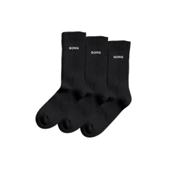 Strumpa Björn Borg Essential Crew 3-pack Svart 35-38
