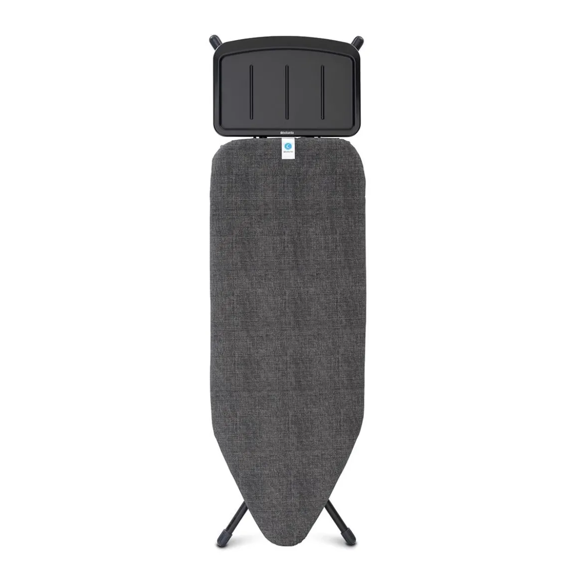Strykbräda Brabantia Solid Ångstationshållare Svart 160x48x7,5cm