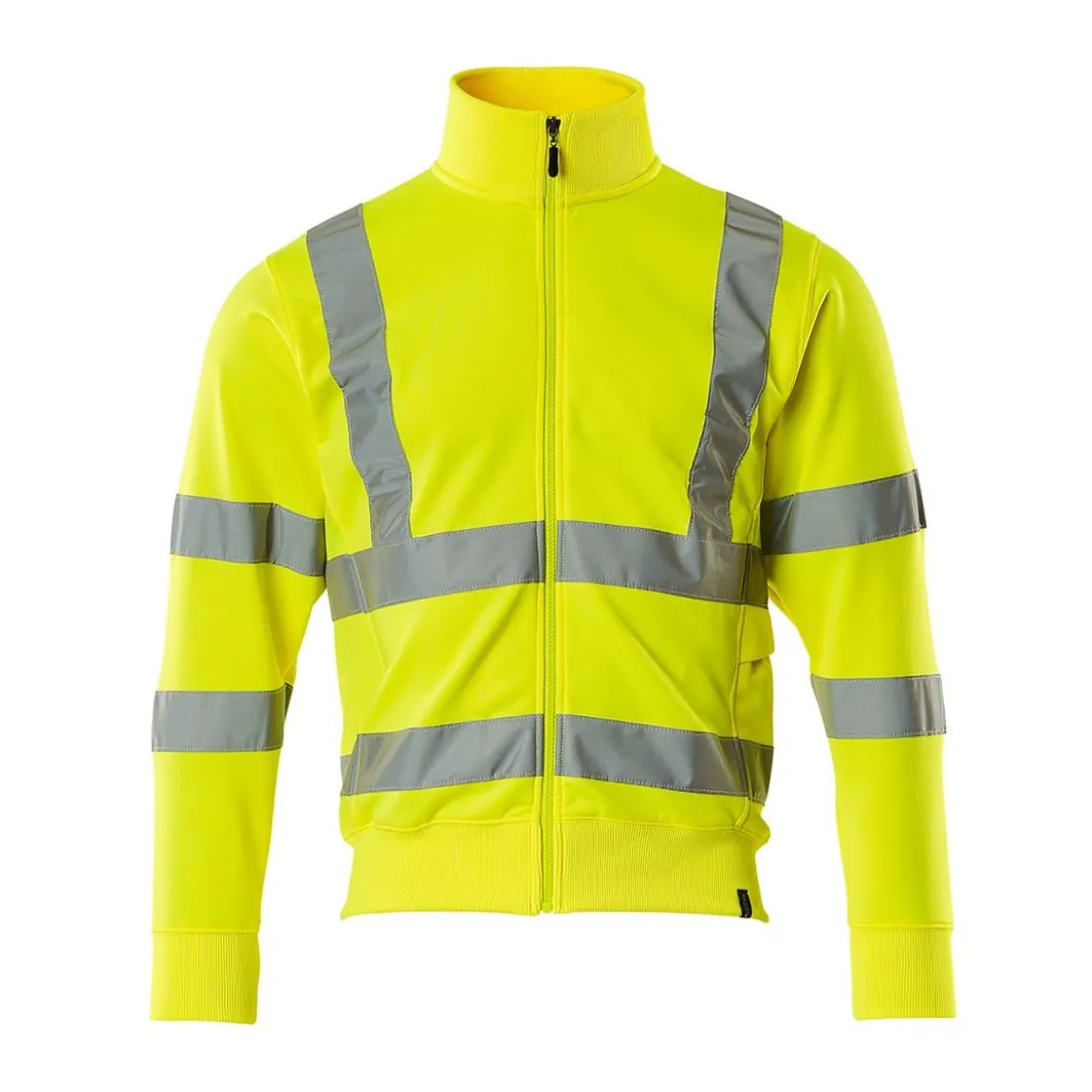 Sweatshirt Mascot Med Blixtlås 50115-950 Varselgul S