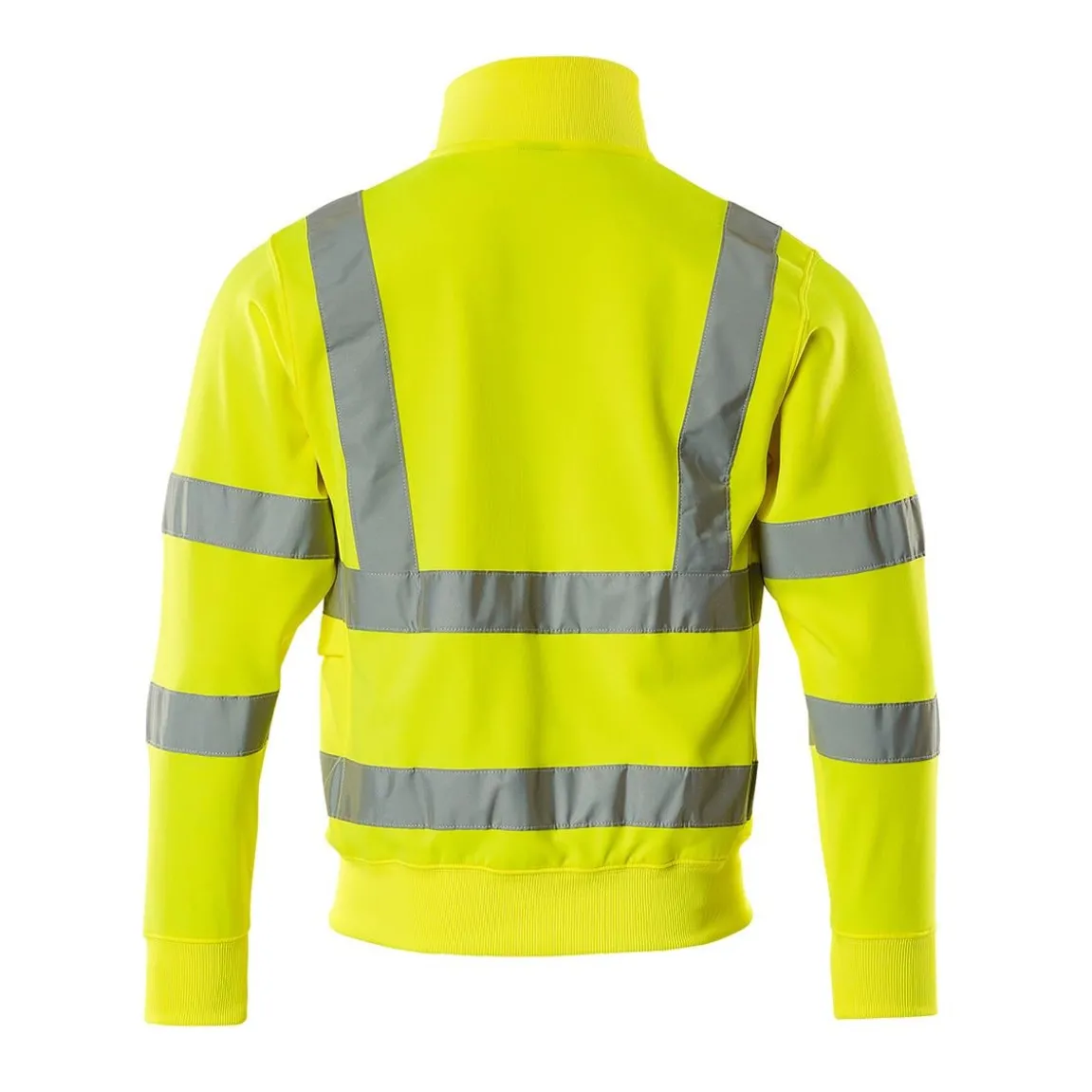 Sweatshirt Mascot Med Blixtlås 50115-950 Varselgul S
