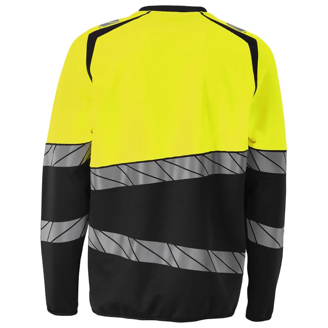 Sweatshirt Mascot 25084-781 Svart/Varselgul 2XL