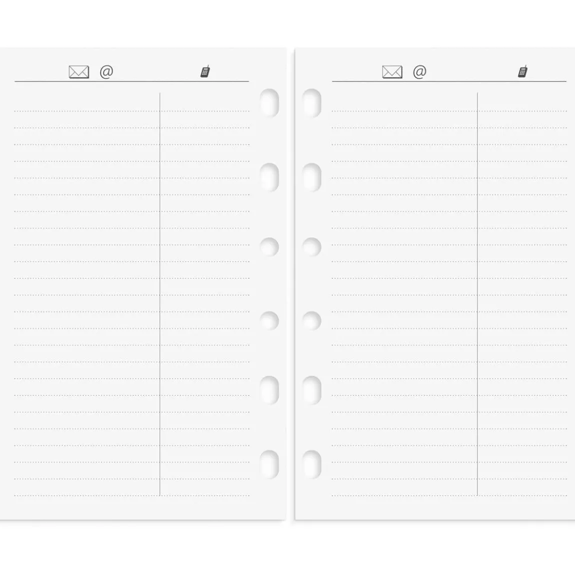 Systemkalender Burde 4278 Compact Skinn 2027 Svart