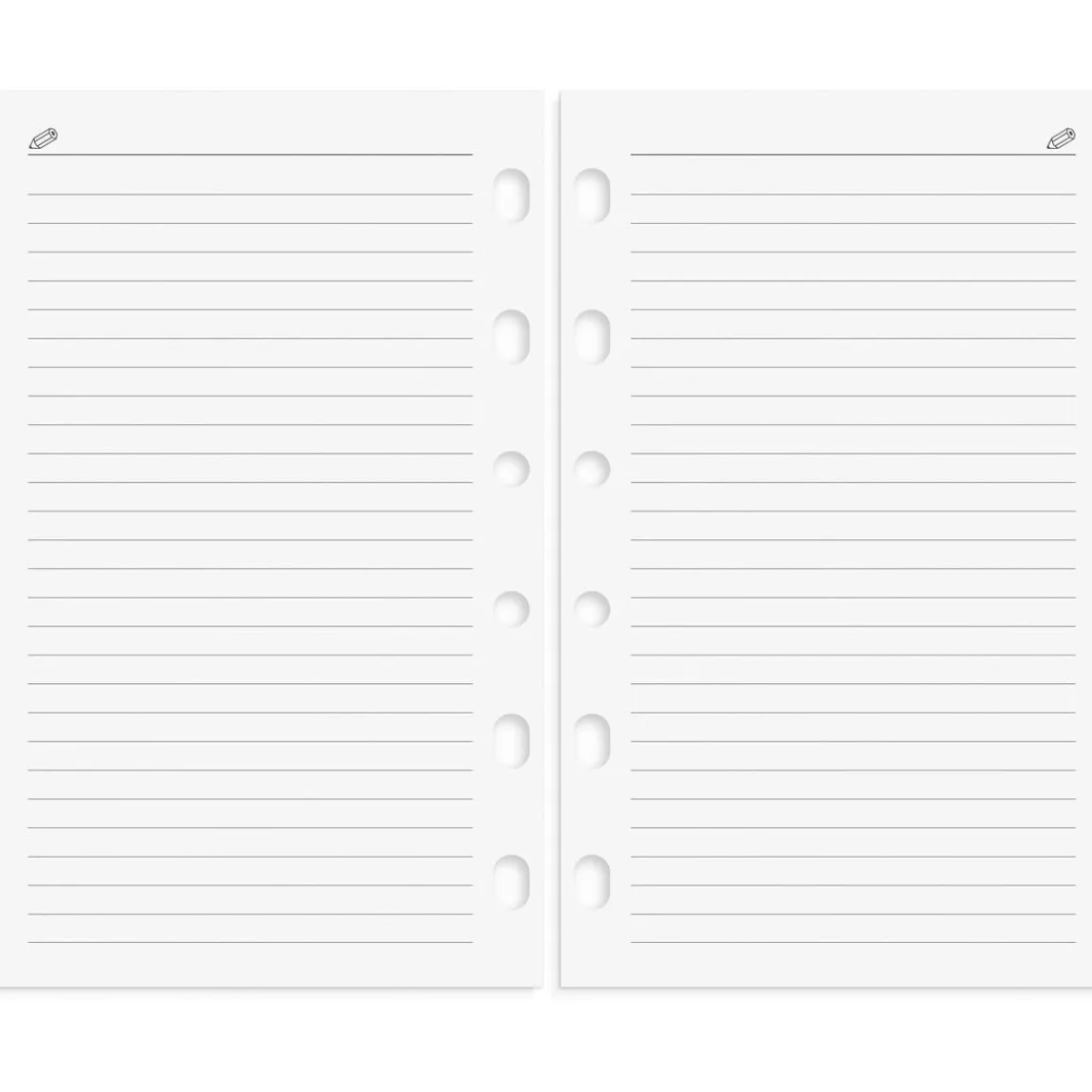 Systemkalender Burde 4278 Compact Skinn 2027 Svart