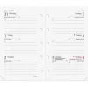Systemkalender Burde 4178 Mini Skinn 2027 Svart