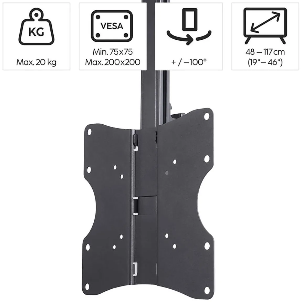 Takfäste Hama Vesa Upp Till 200x200mm 46"