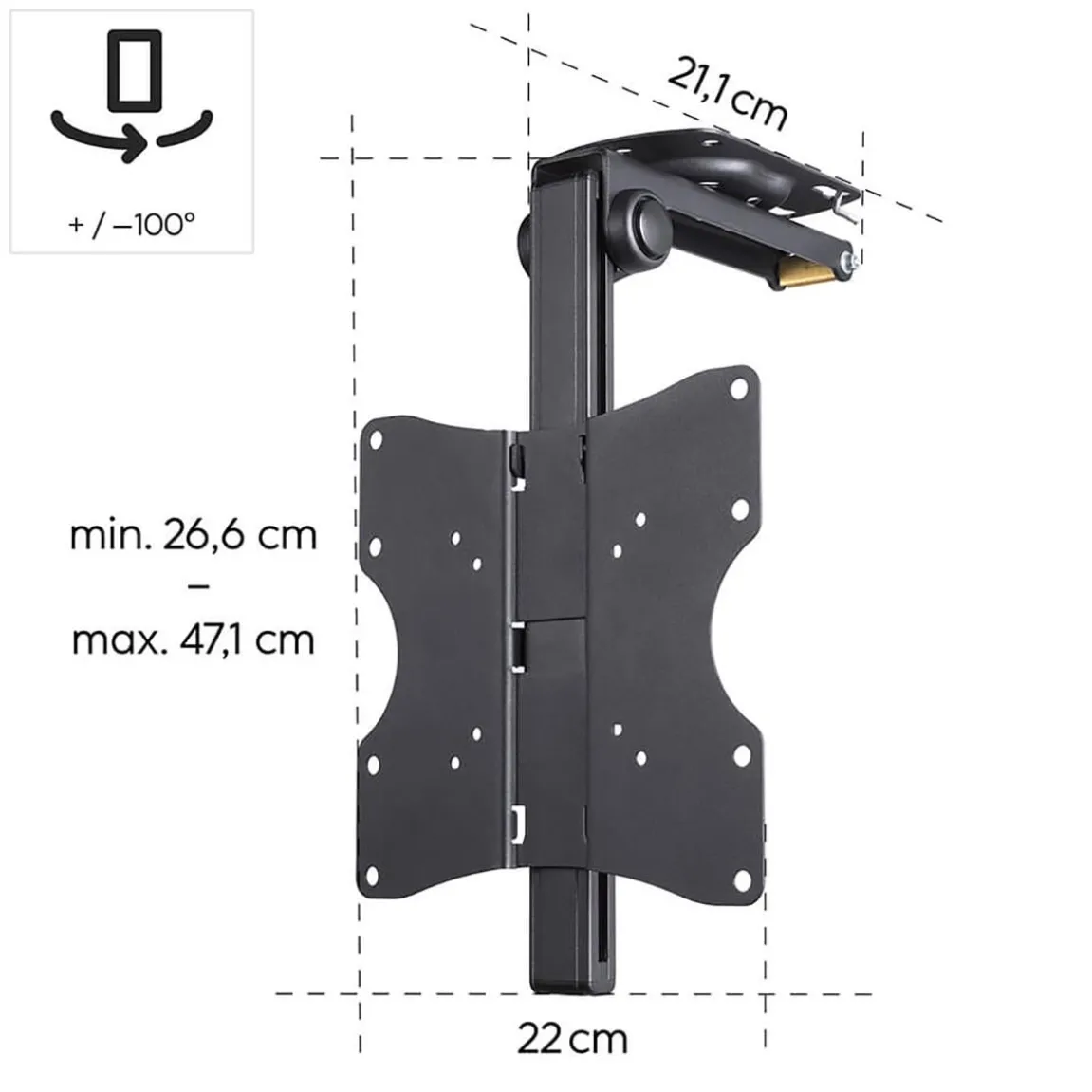 Takfäste Hama Vesa Upp Till 200x200mm 46"