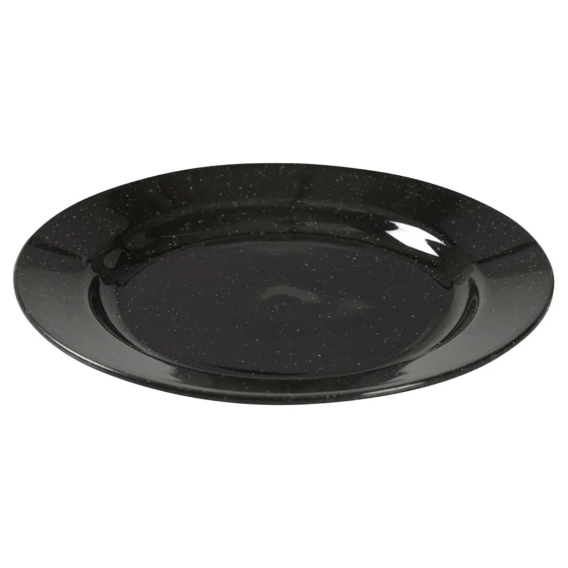 Tallrik Abena Flergångs PP Flat Svart Ø18cm
