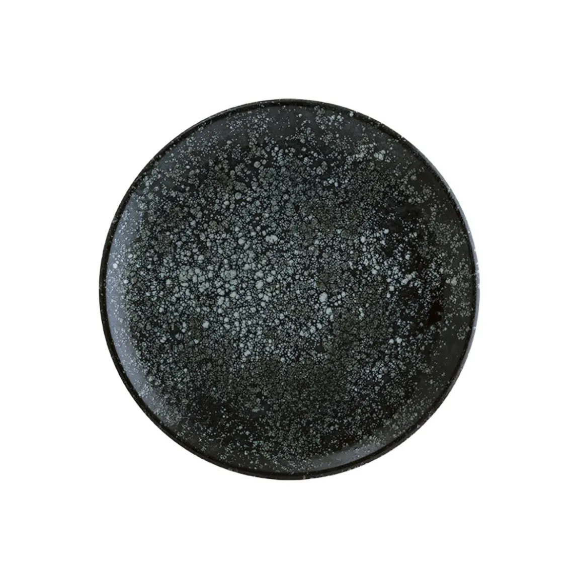 Tallrik Bonna Cosmos Flat Svart Ø19cm