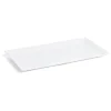 Tallrik Exxent Quadro Flat Vit 40x20cm