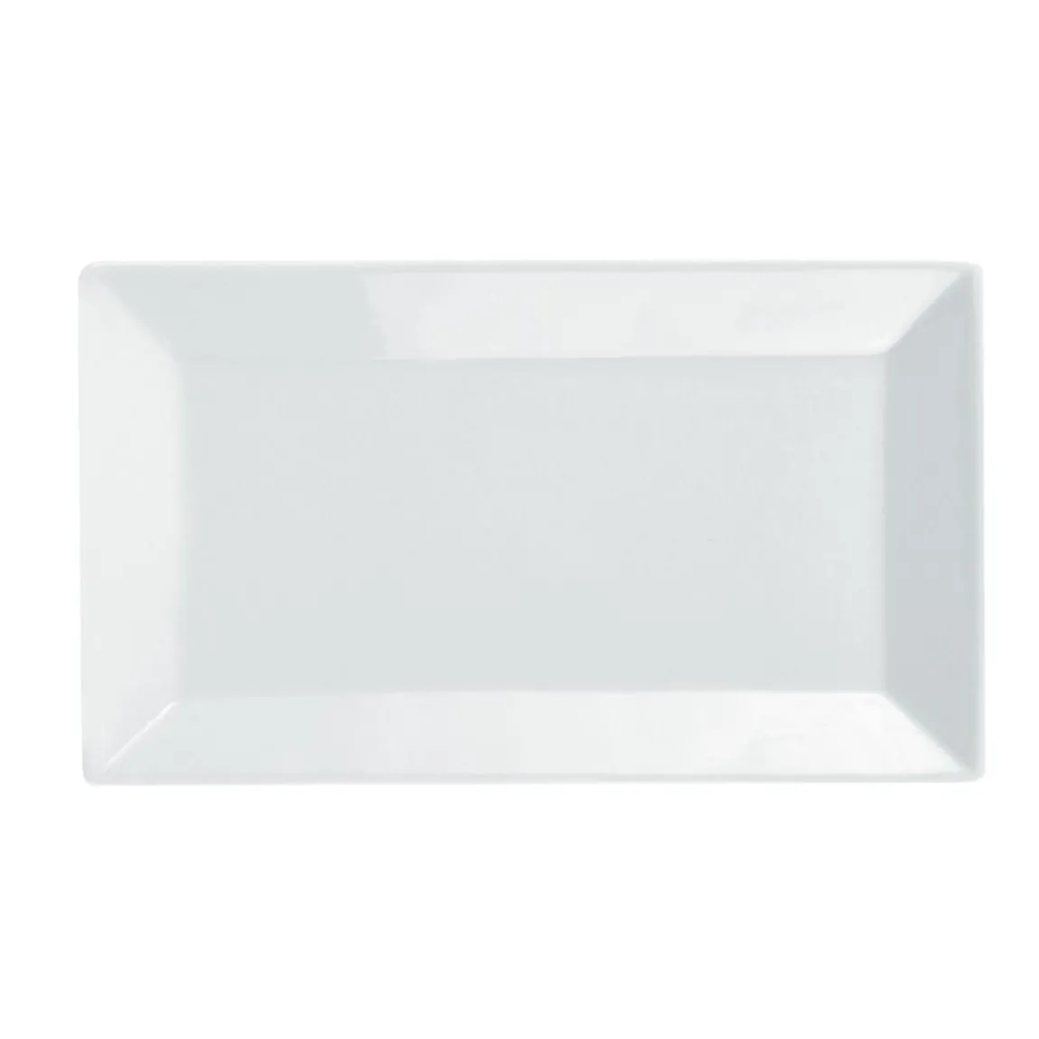 Tallrik Exxent Quadro Flat Vit 26x15cm