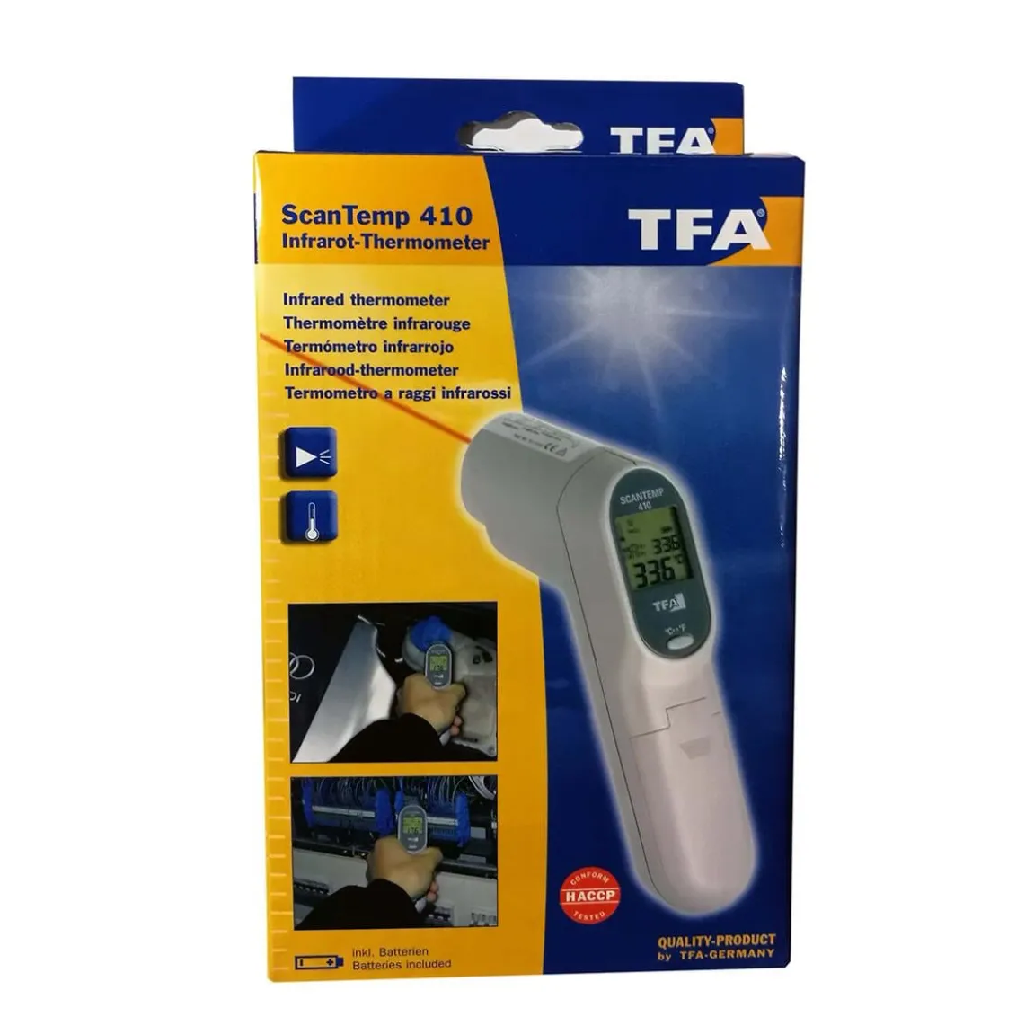 Termometer Scantemp 410 Beröringsfri Infraröd