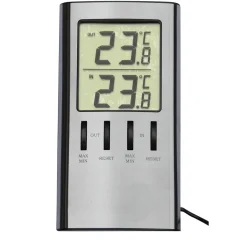 Termometer Viking Digital Min-Max dubbel 12x6,5cm