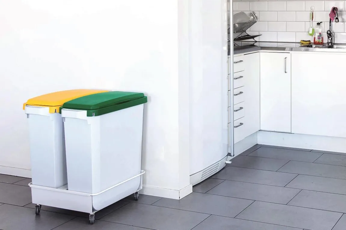 Återvinningskärl Durable Durabin 60 Eco Svart 60L